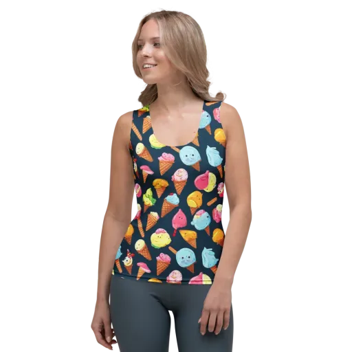 Sorbet Constellation on a Women's Tank Top