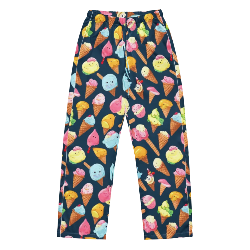 Sorbet Constellation on Women's Pajama Pants — Front