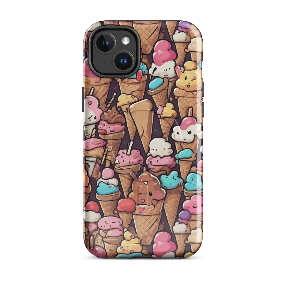 Sugarcone Parade on MagSafe Tough Case for iPhone® — Front
