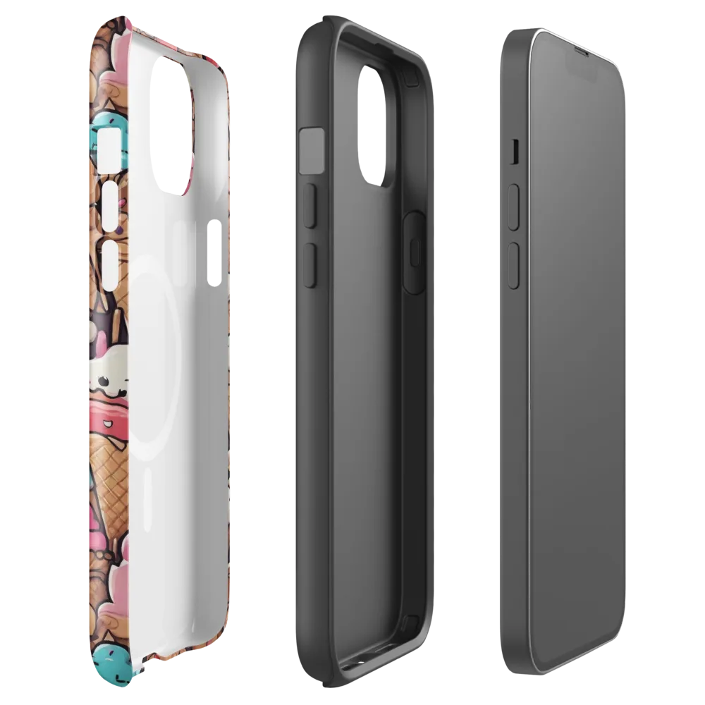 Sugarcone Parade on MagSafe Tough Case for iPhone® — Front