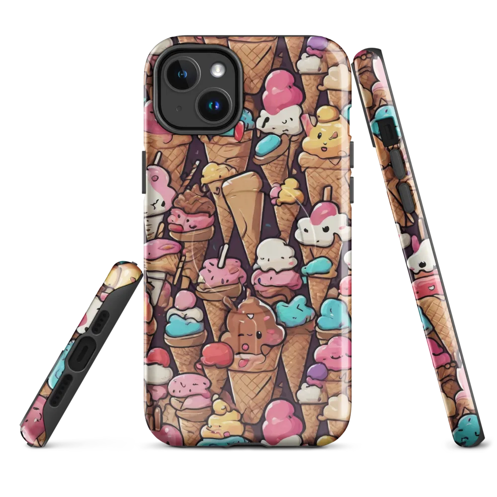 Sugarcone Parade on MagSafe Tough Case for iPhone® — Front
