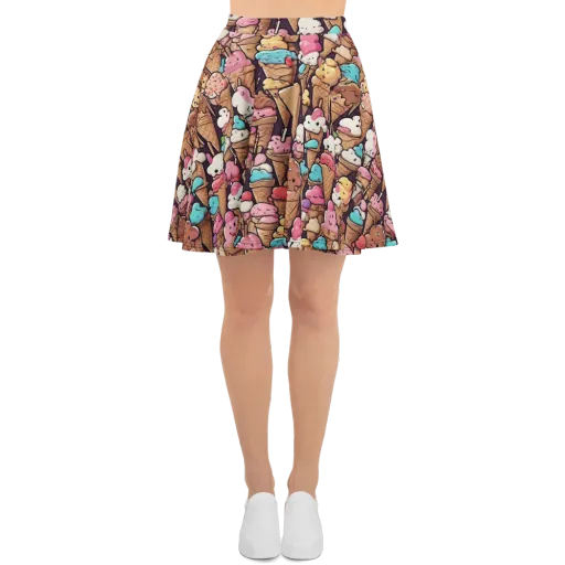 Sugarcone Parade on a Skater Skirt