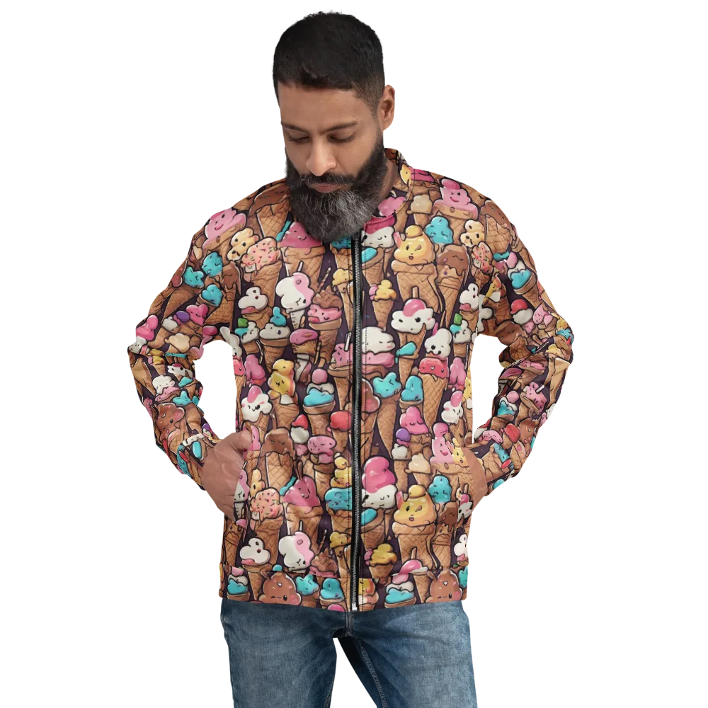 Sugarcone Parade on Bomber Jacket — Front