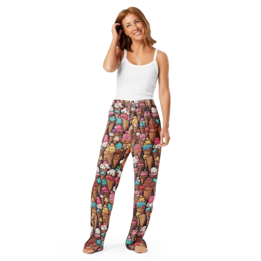 Sugarcone Parade on a Women's Pajama Pants