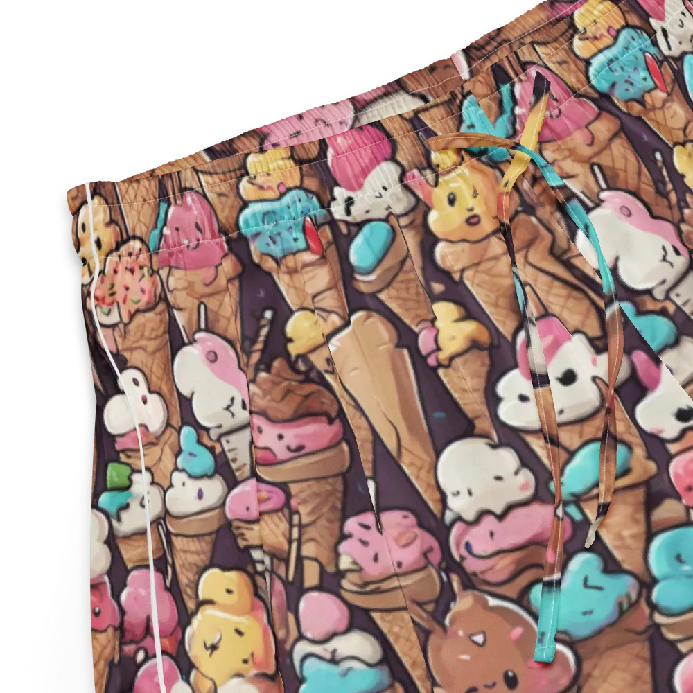 Sugarcone Parade on Women's Pajama Shorts — Product details