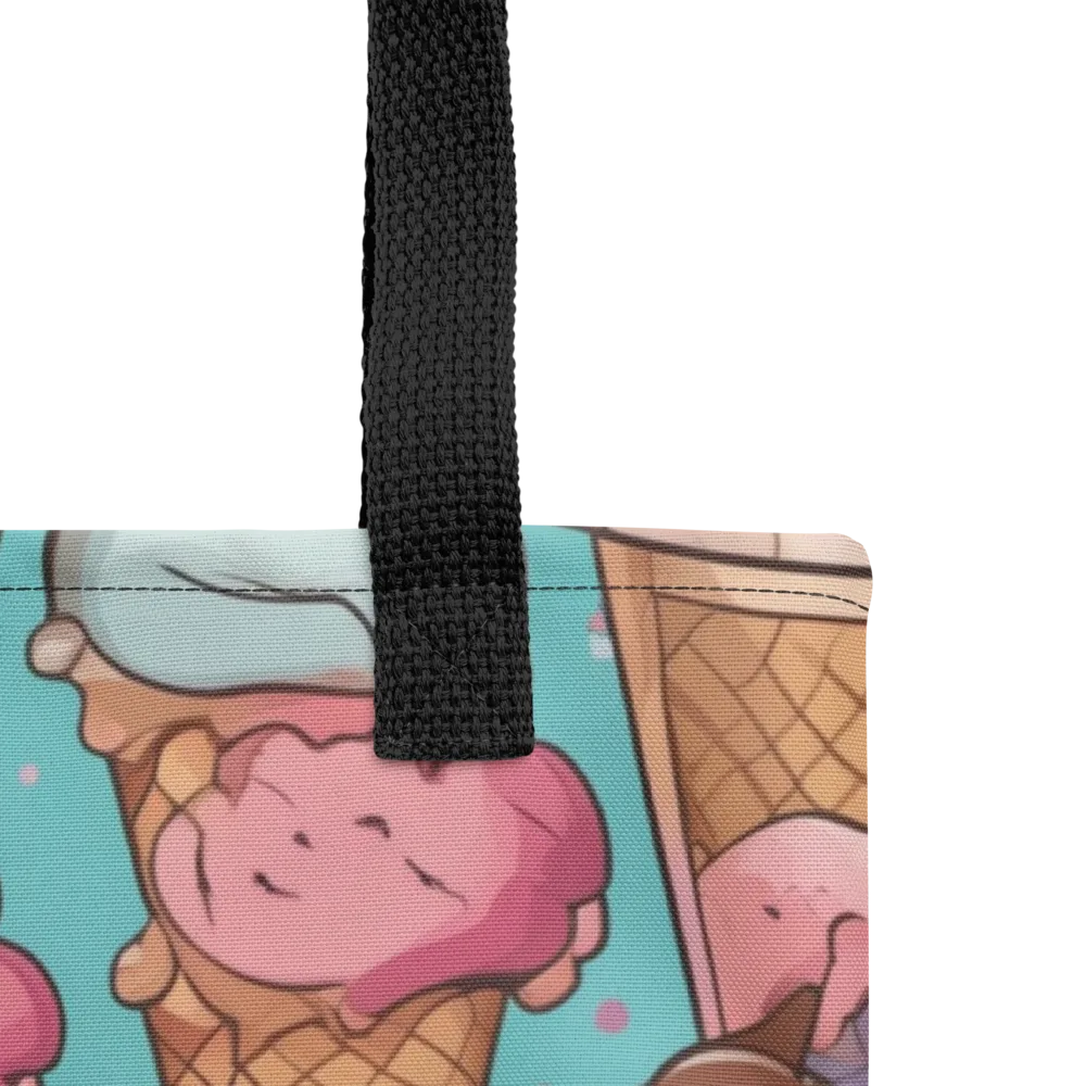 Scoops in Bloom on Tote Bag — Product details