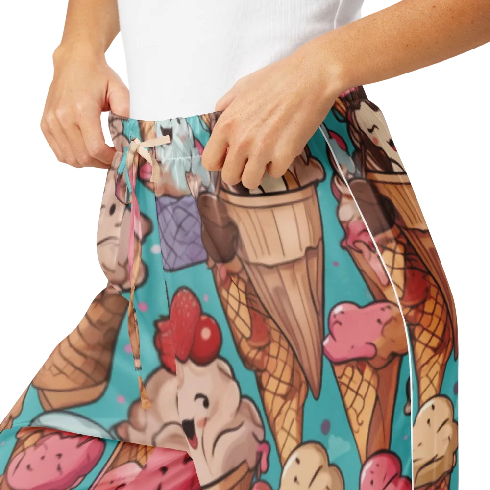 Scoops in Bloom on Women's Pajama Pants — Product details