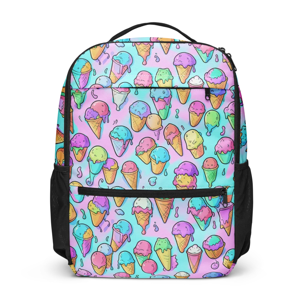 Neon Sundae on Utility Backpack — Front