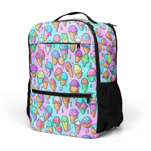 Neon Sundae on a Utility Backpack