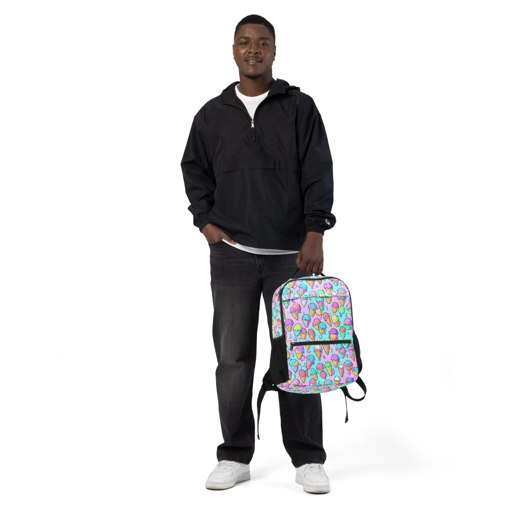 Neon Sundae on Utility Backpack — Front