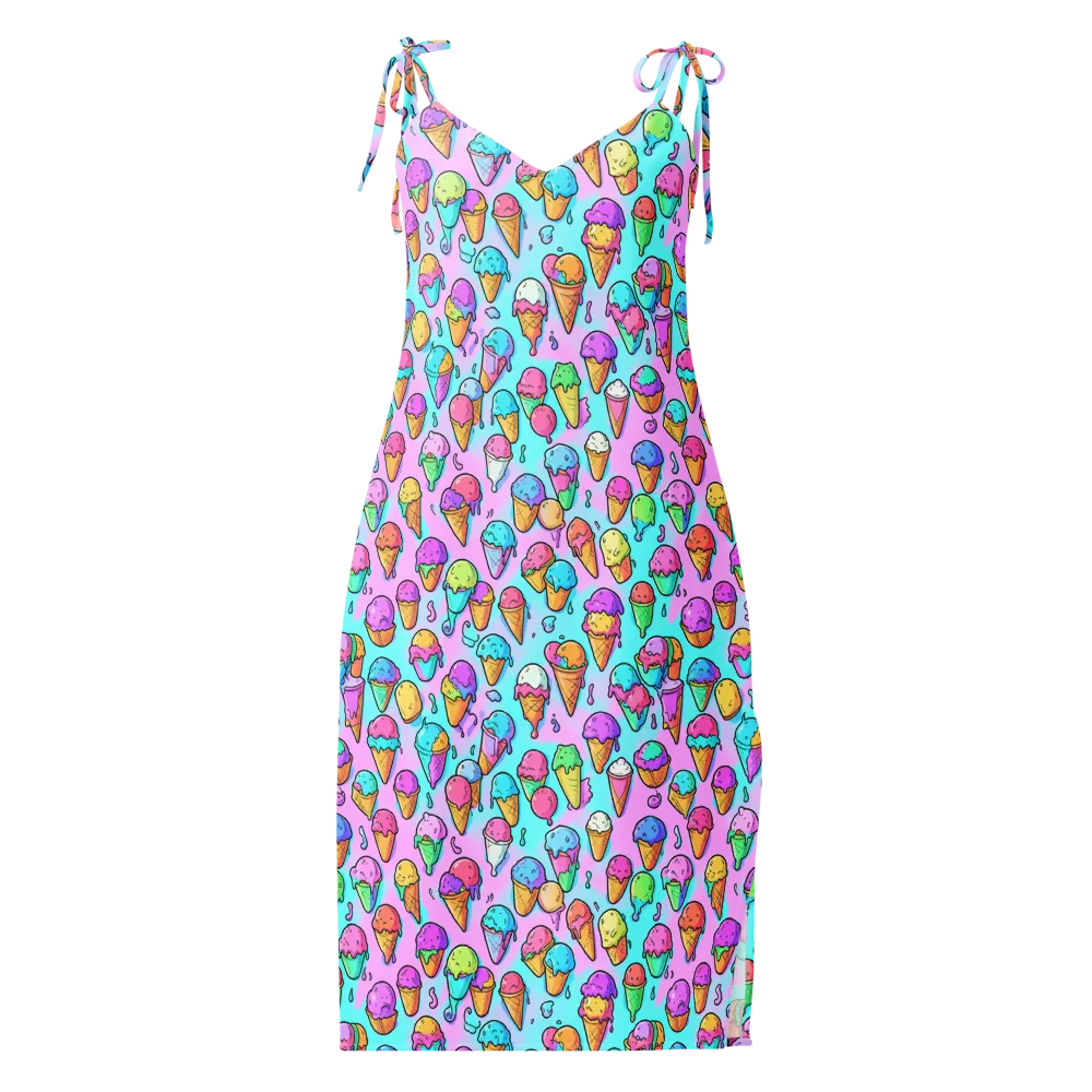 Neon Sundae on Slip Dress — Front
