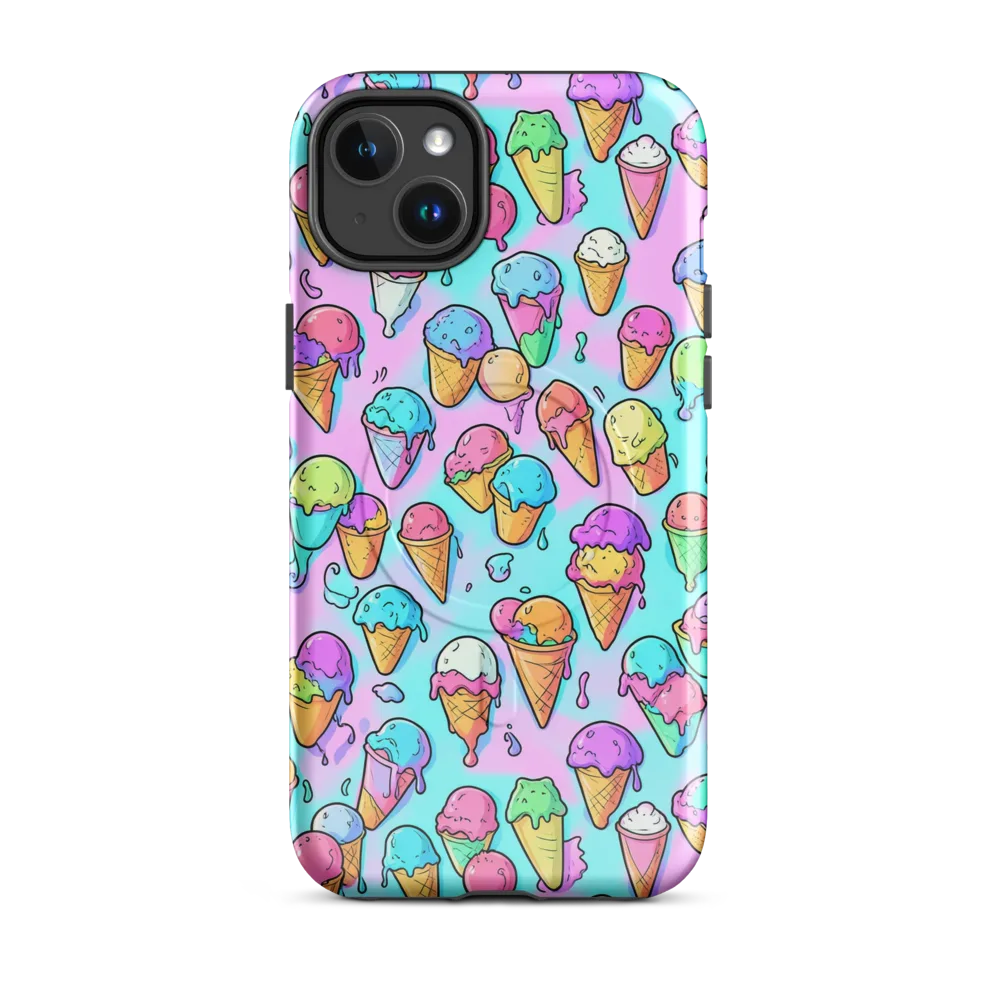Neon Sundae on MagSafe Tough Case for iPhone® — Front