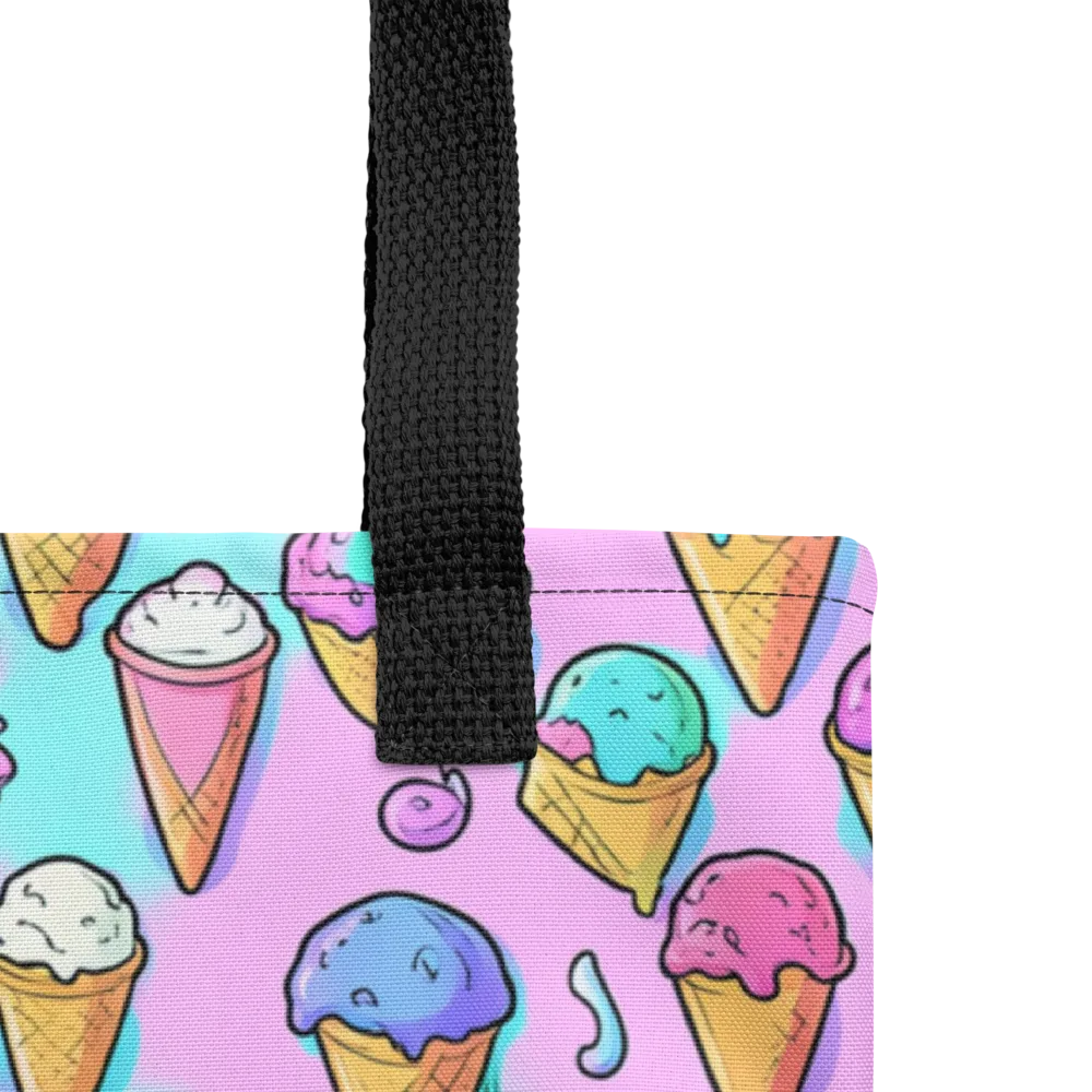 Neon Sundae on Tote Bag — Product details