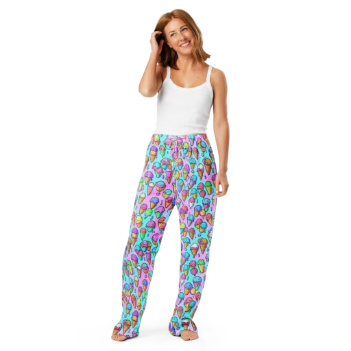 Neon Sundae on a Women's Pajama Pants