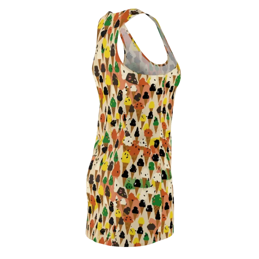 Cone Carnival on Racerback Dress — Back Side