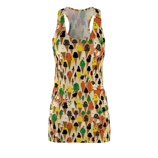 Cone Carnival on a Racerback Dress