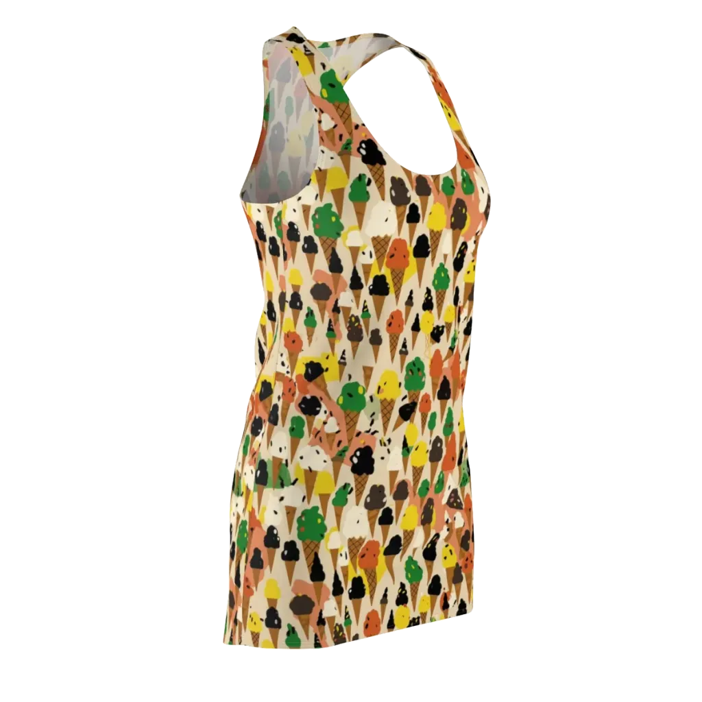 Cone Carnival on Racerback Dress — Front Side