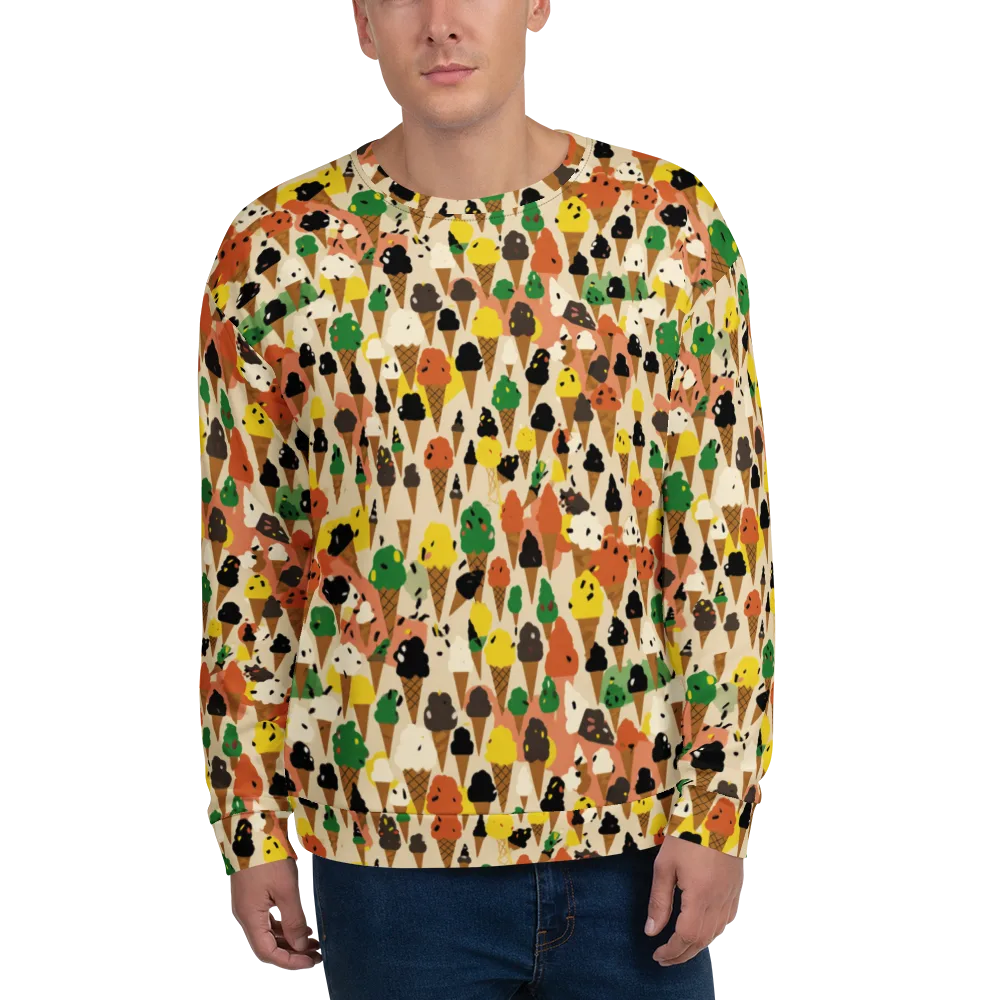 Cone Carnival on Sweatshirt — Front