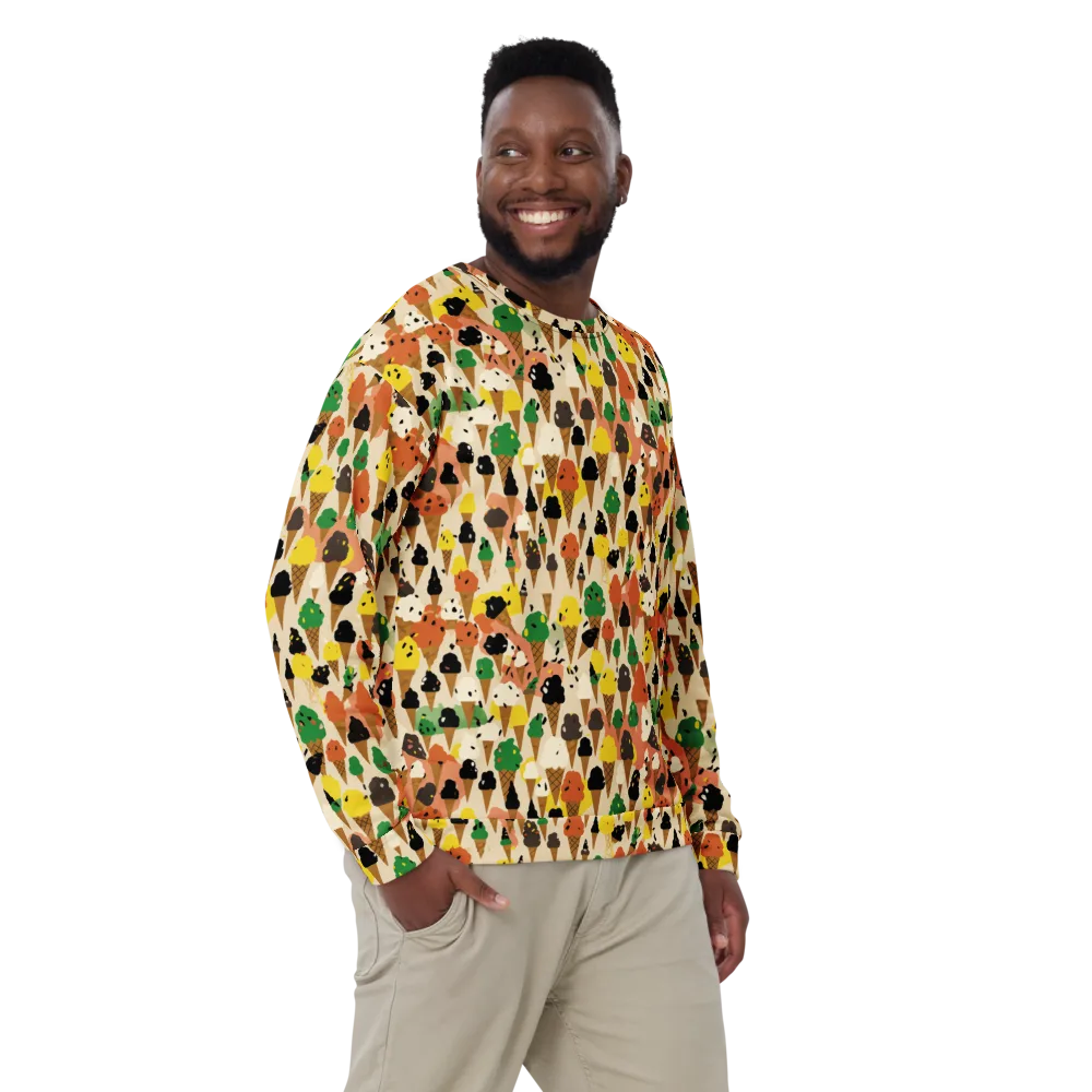 Cone Carnival on Sweatshirt — Front