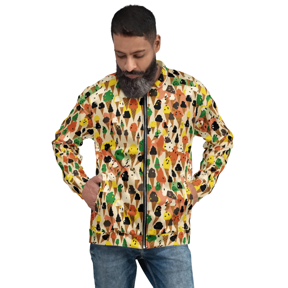 Cone Carnival on Bomber Jacket — Front