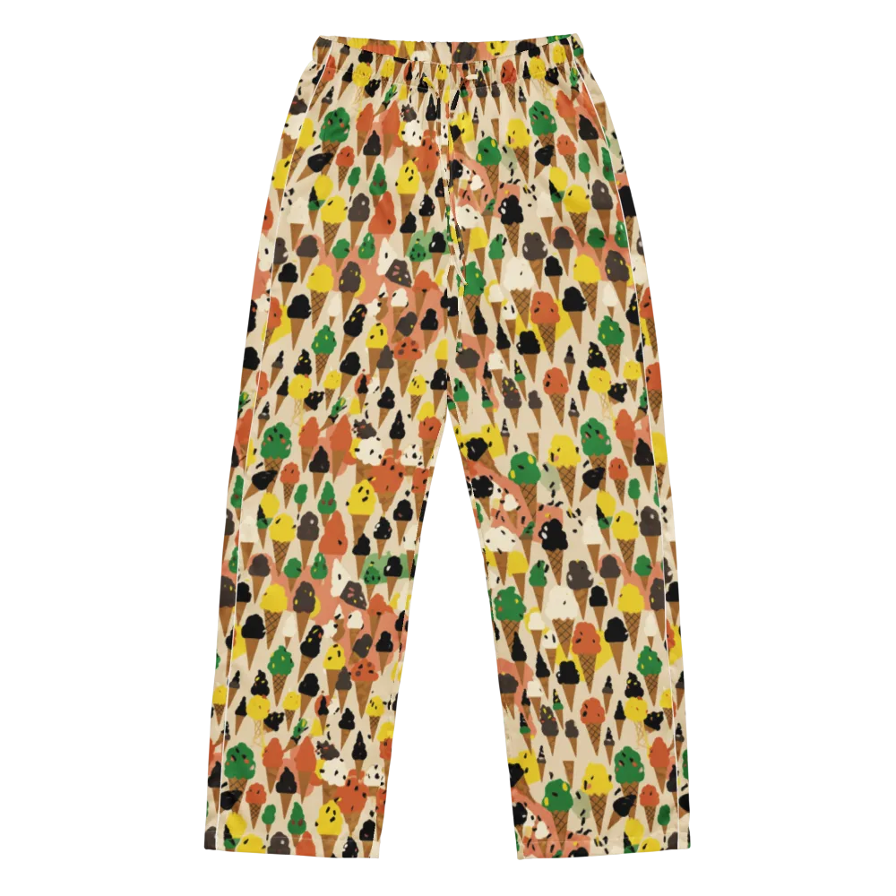 Cone Carnival on Women's Pajama Pants — Front