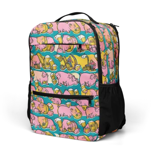 Pork And Pilsner on a Utility Backpack
