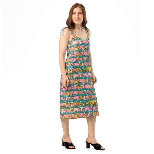 Pork And Pilsner on a Slip Dress