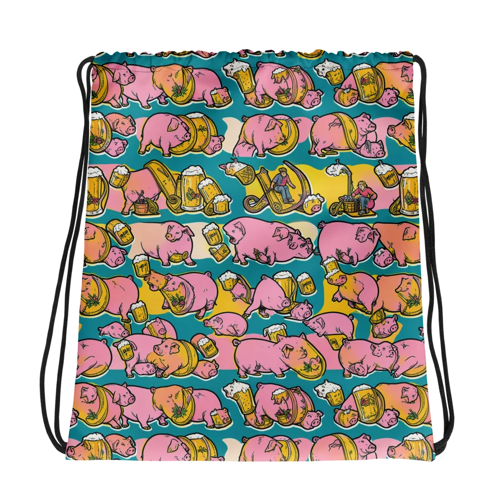 Pork And Pilsner on Drawstring Bag — Photo