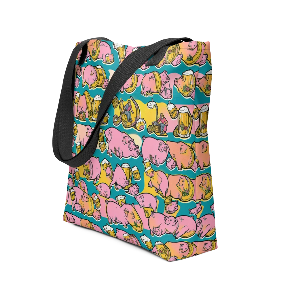 Pork And Pilsner on Tote Bag — Front