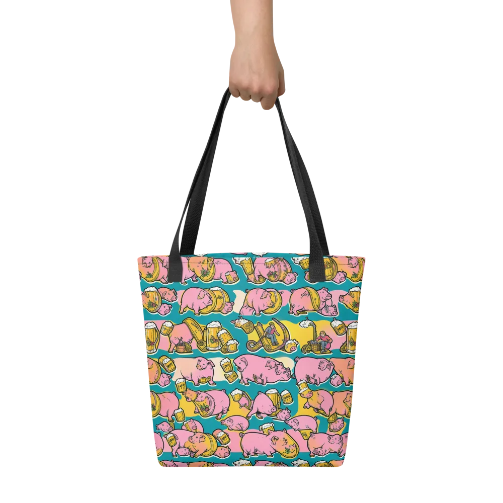 Pork And Pilsner on Tote Bag — Front