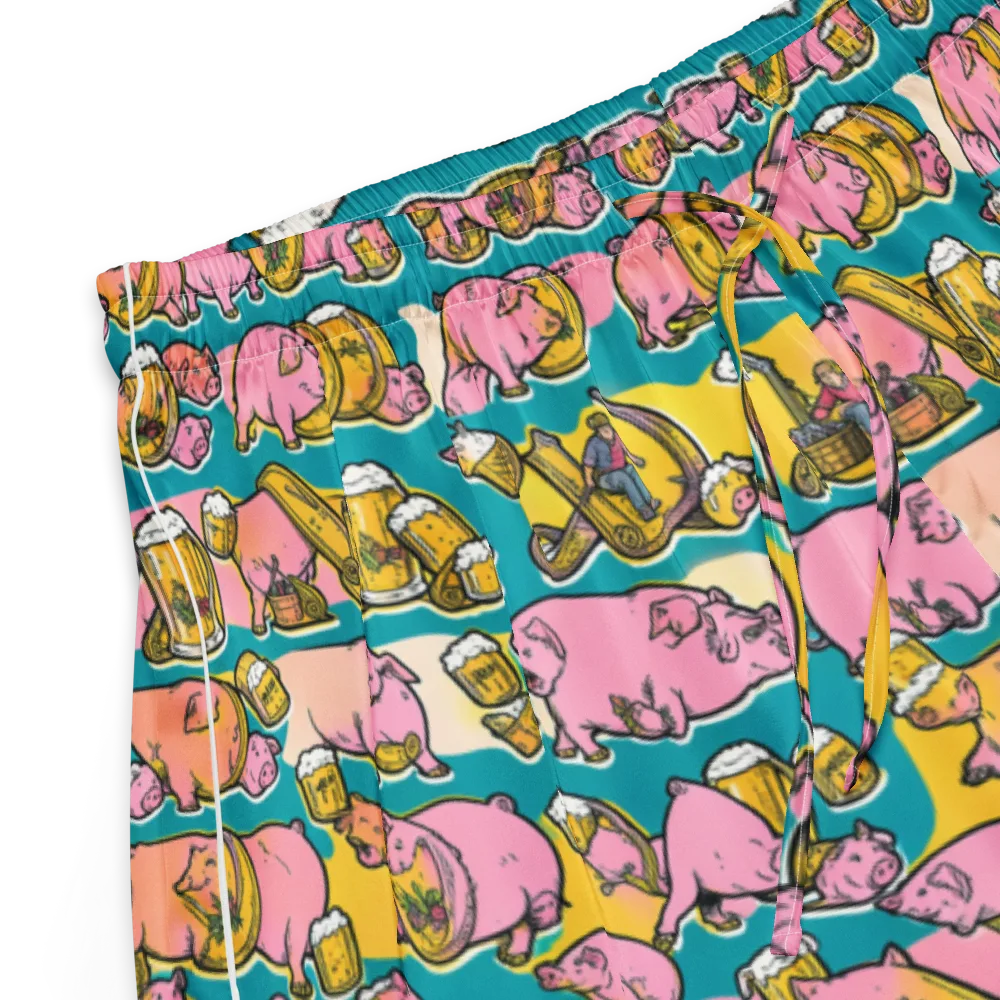 Pork And Pilsner on Women's Pajama Shorts — Product details