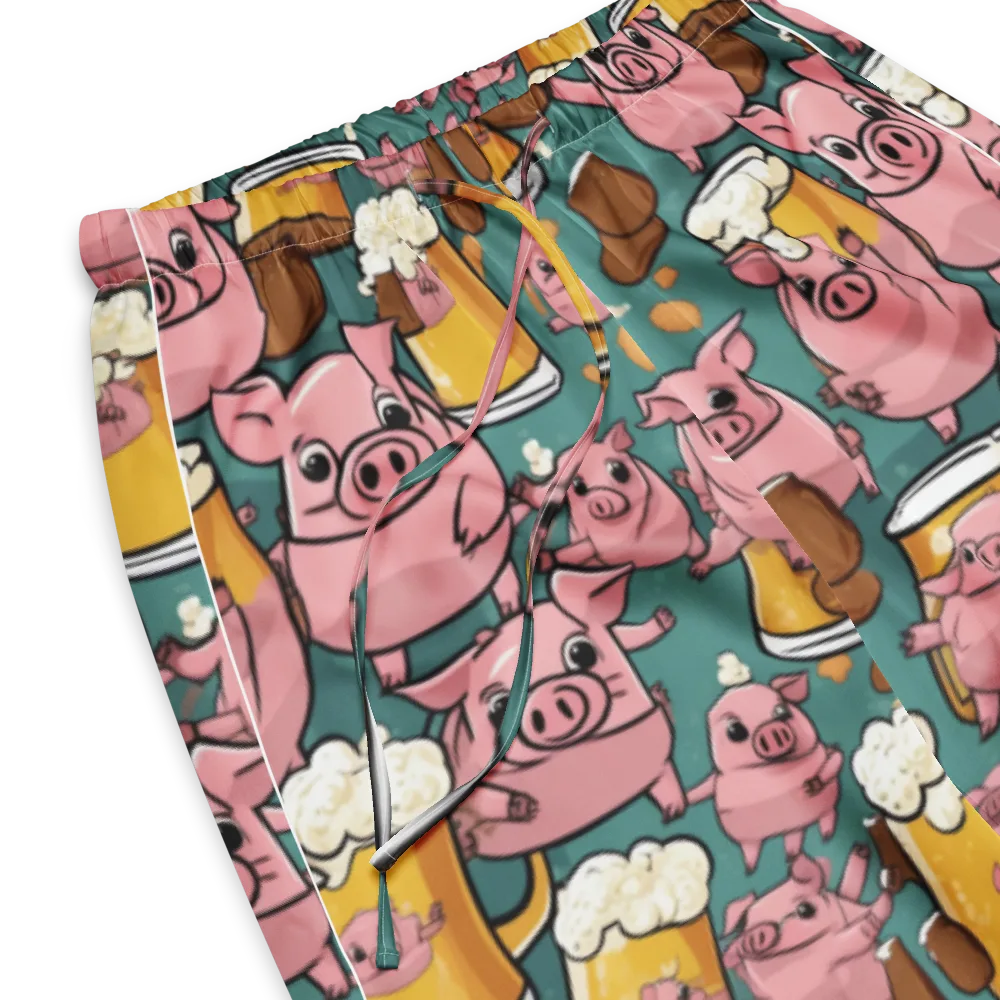 Pint-sized Porkers on Women's Pajama Pants — Product details