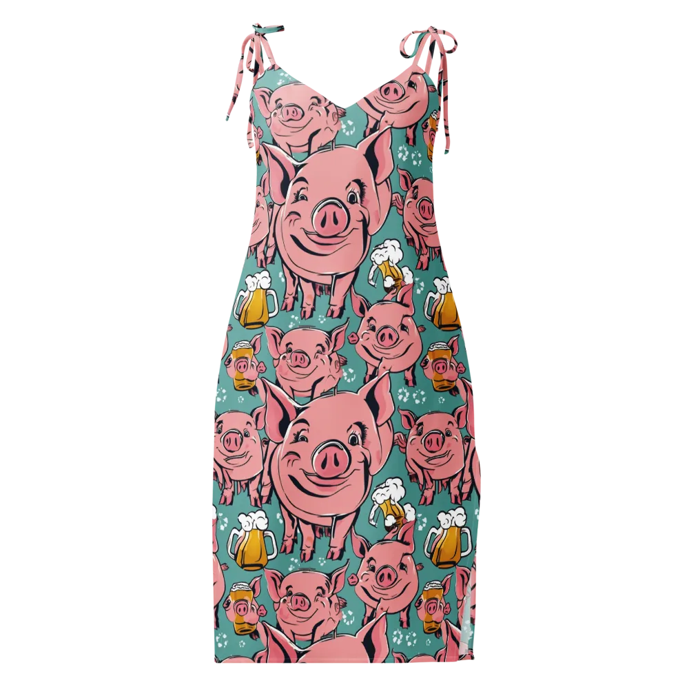 Bacon And Barley on Slip Dress — Front