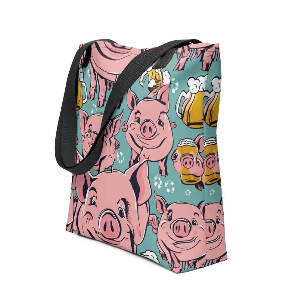 Bacon And Barley on Tote Bag — Front