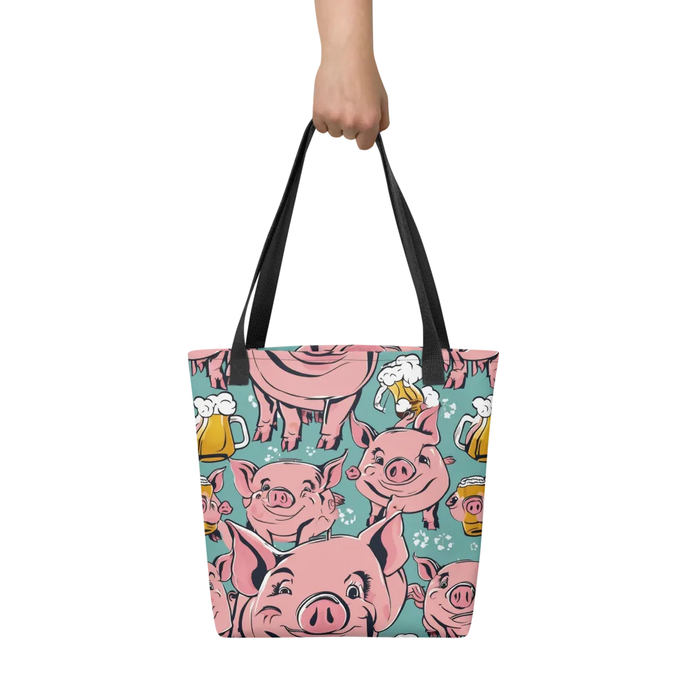 Bacon And Barley on Tote Bag — Front