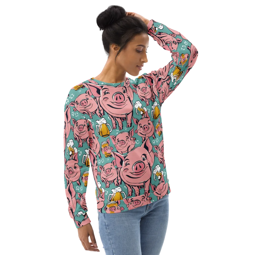 Bacon And Barley on Sweatshirt — Right Front