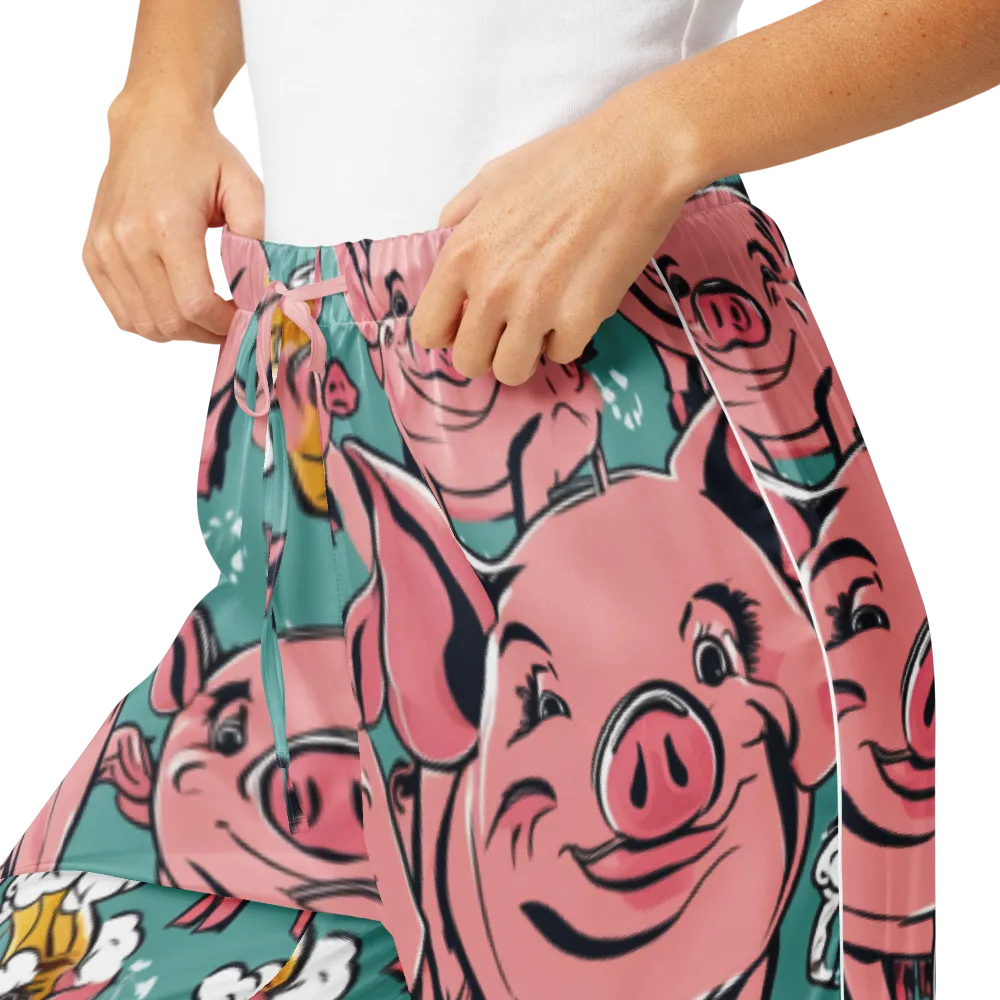 Bacon And Barley on Women's Pajama Pants — Product details