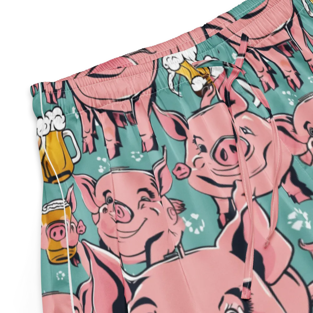 Bacon And Barley on Women's Pajama Shorts — Product details