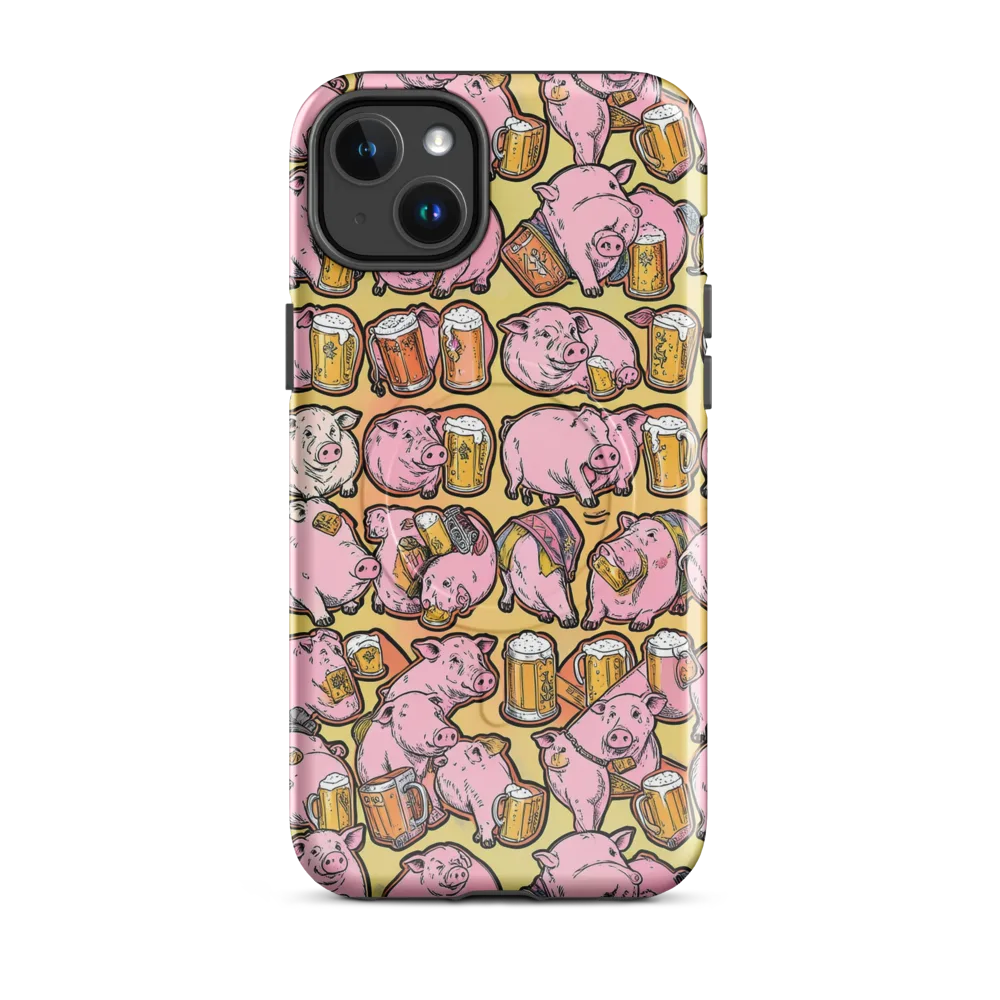 Brew And Oink on MagSafe Tough Case for iPhone® — Front