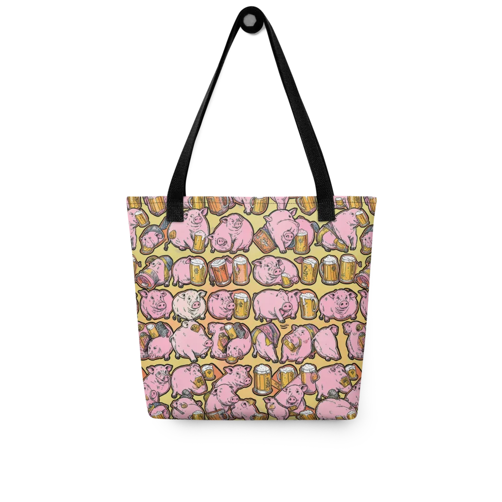 Brew And Oink on Tote Bag — Front