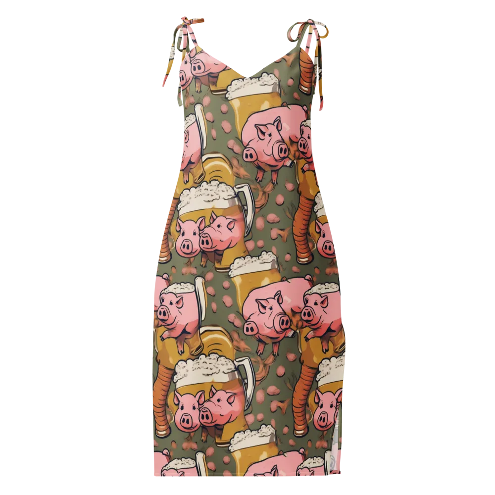 Bacon Brew on Slip Dress — Front