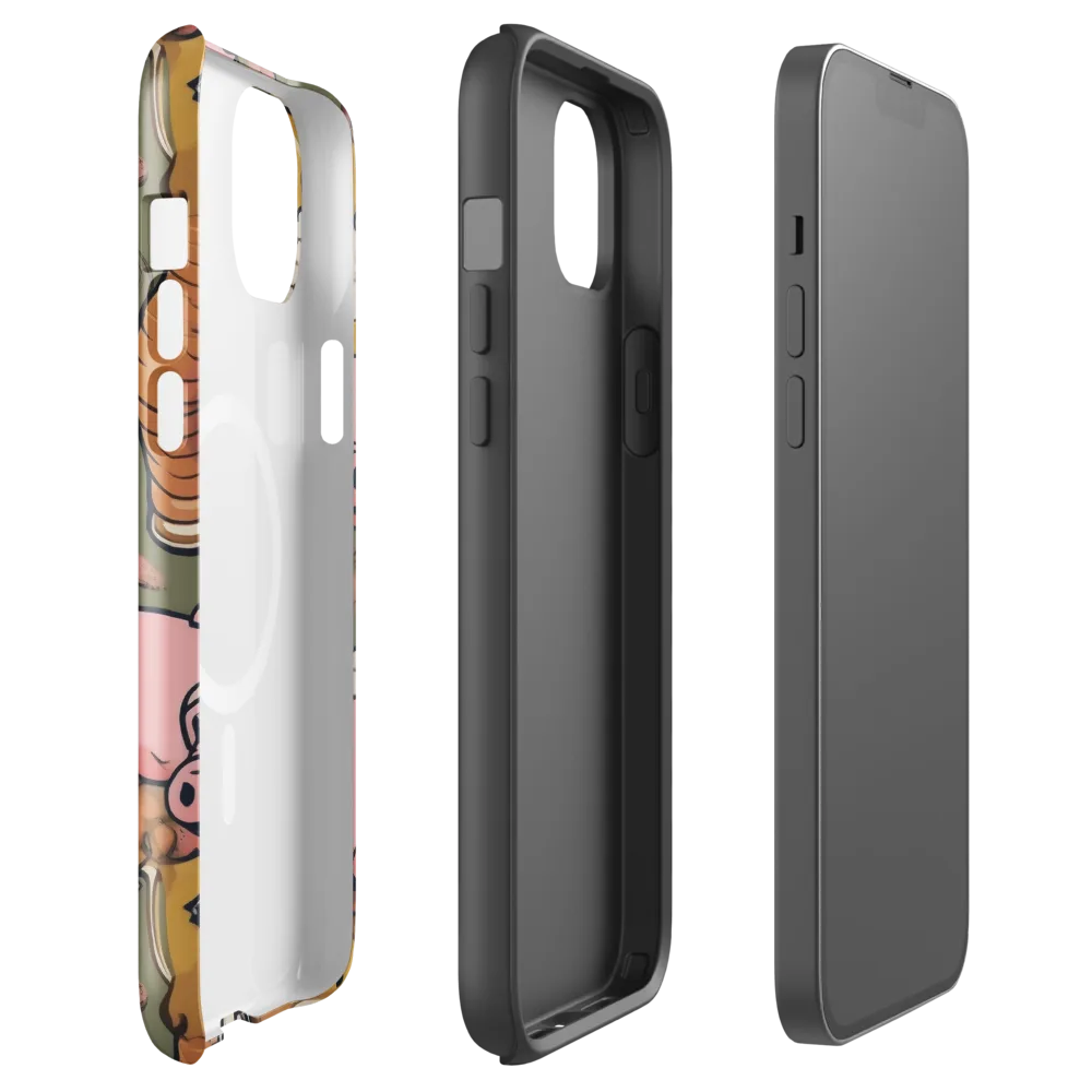 Bacon Brew on MagSafe Tough Case for iPhone® — Front
