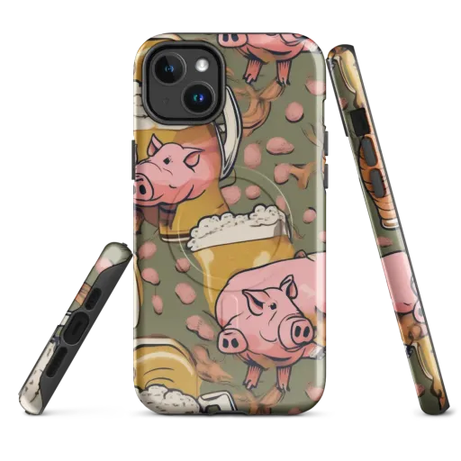 Bacon Brew on a MagSafe Tough Case for iPhone®