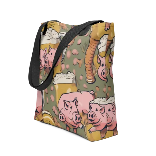 Bacon Brew on a Tote Bag