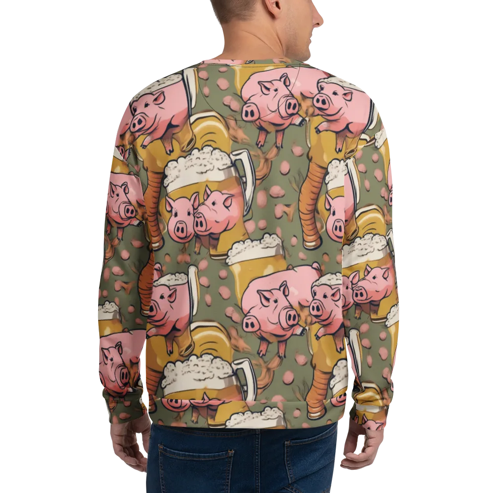 Bacon Brew on Sweatshirt — Back