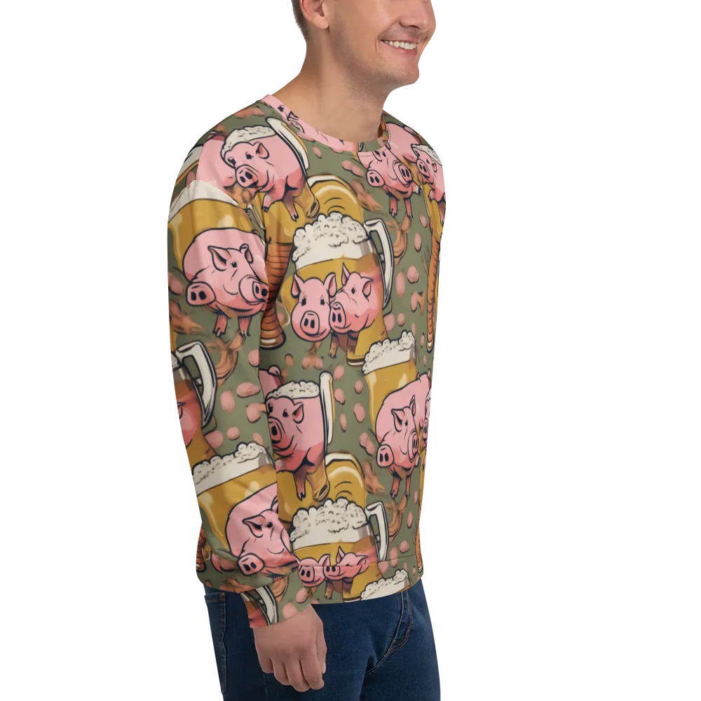Bacon Brew on Sweatshirt — Right Front