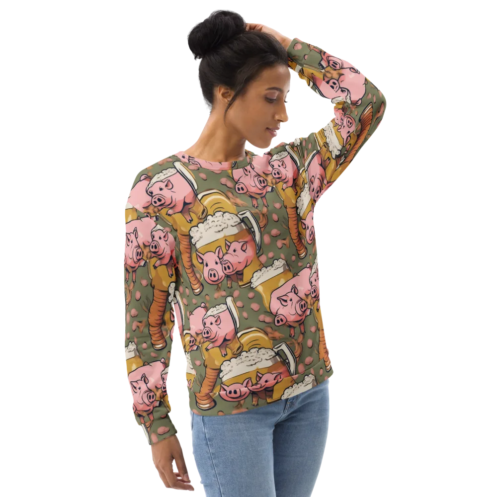 Bacon Brew on Sweatshirt — Right Front