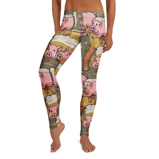 Bacon Brew on a Leggings