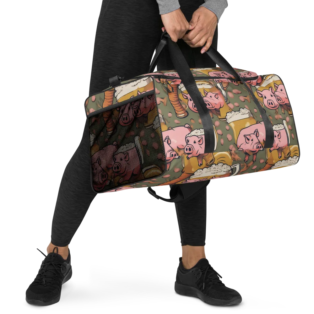 Bacon Brew on Duffle Bag — Right Front