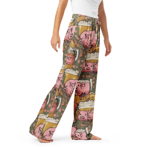 Bacon Brew on a Women's Pajama Pants